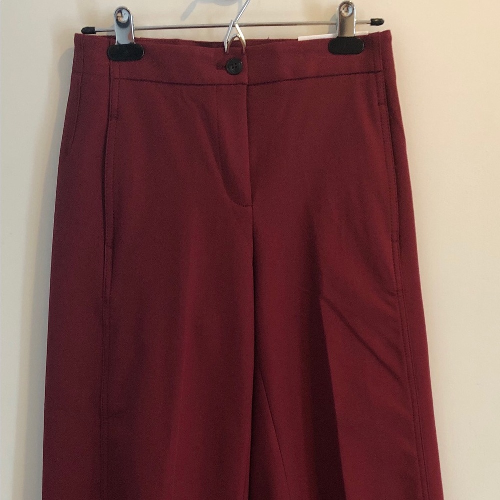 Cropped Wide Leg Pants